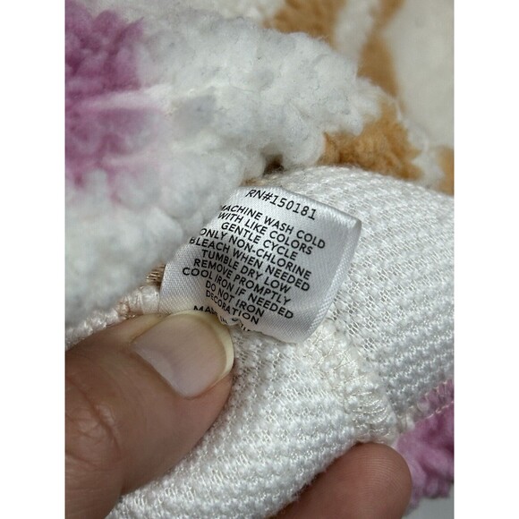 Grayson Threads Barbie Sweatshirt Women’s Size L Super Soft Fleece Floral Flower - Picture 16 of 16